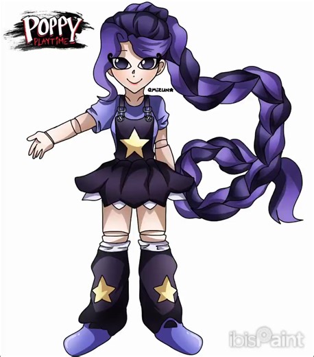 Creative Speedpaint of Poppy Playtime Character