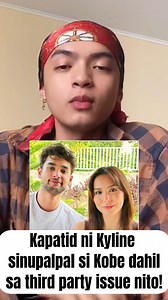 410K views · 2.7K reactions | Kapatid ni Kyline Alcantara sinupalpal si Kobe Paras dahil sa third party issue nito! | The Pinoy Channel Showbiz | Facebook