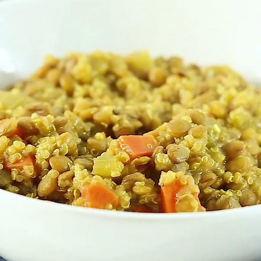 How to make Curried Lentil Quinoa Soup