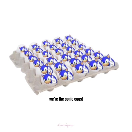 yay happy late valentines day from the sonic eggs #fyp #sonic #sonicthehedgehog #egg #foryourpage