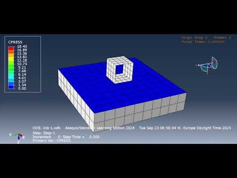 Creating a Contact in Abaqus CAE