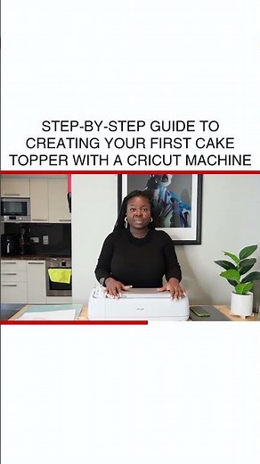 Create Your First Cake Topper with Cricut: Easy Step-by-Step Tutorial #Cricut #CakeTopper #DIY