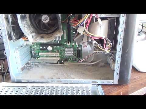One Dusty Computer Tower - And An Awesome Device to Clean It Up
