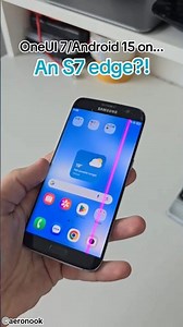 Modern OneUI on the S7 edge runs pretty good! #samsung