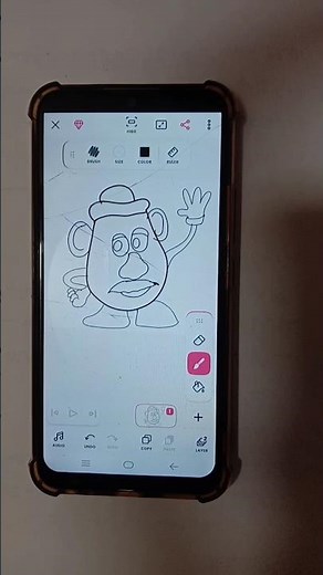 Draw a Cartoon Face in Seconds (Phone Art Tutorial)