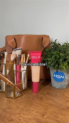 Buy now! This skin tint is infused with reishi mushrooms, and the special edition brush makes for effortless blending. 🍄‍🟫✨ | HSN