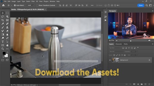 The Secret to Creating a Realistic Mockup! - Photoshop Tutorial | PiXimperfect