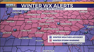 WATCH LIVE: Good Morning Nashville has crews across Middle Tennessee with the latest as snow and ice moves into the area. Stay with News 2 for continuing weather coverage. WATCH: http://bit.ly/2YOmzKF | WKRN News 2