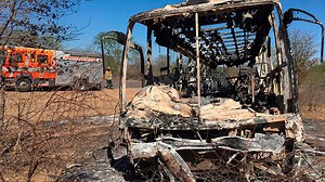 More than 40 killed in Zimbabwe bus fire