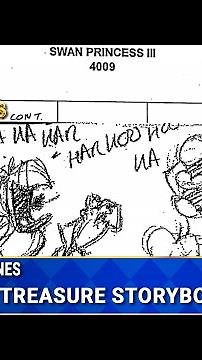 Enchanted Treasure Storyboard Part 4 | Behind The Scenes | The Swan Princess