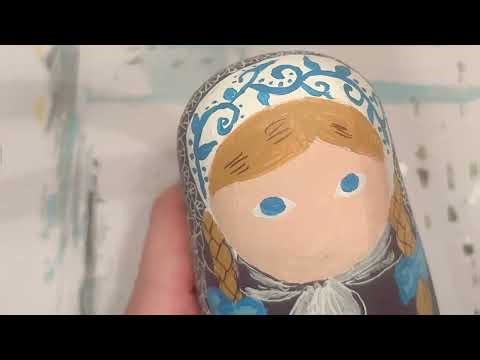 DIYマイ・マトリョーシカ🪆so cute 🥰