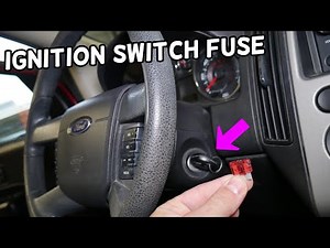 FORD EDGE IGNITION SWITCH FUSE LOCATION REPLACEMENT. FORD EDGE NOT STARTING