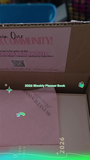Simple planning for a productive year 📅 2026 Weekly Planner ✔ Weekly layouts ✔ Clear, easy-to-use design ✔ Perfect for work, school & home #PlannerEssentials #2026Goals #WeeklyAgenda #OrganizedYear #stationerylovers