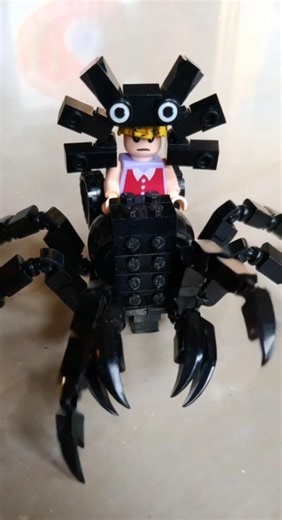 Profesor Joky jadi Robot Laba-Laba! #lego #roblox #minecraft #robot #shorts #shortvideo