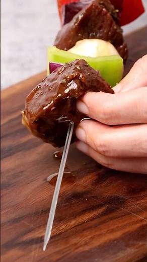 Juicy Oven-Baked Steak Kabobs 🔥 So Easy!