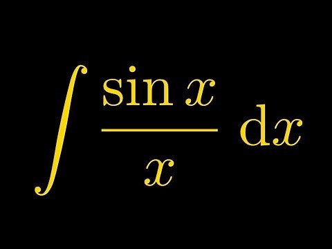 Contour Integration #9: Integral of sin(x)/x