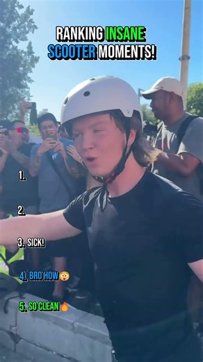 Ranking Insane Scooter Moments🤯#insane #ranking #scooter #shortsfeed