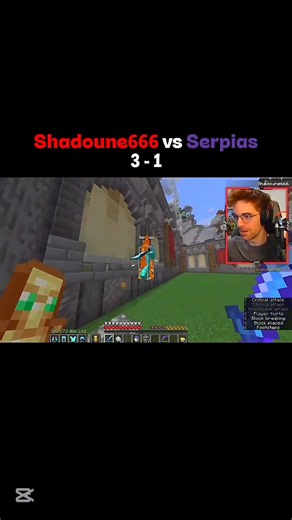 Shadoune666 vs Serpias Minecraft PvP Duel — G203 Gameplay