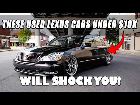 5 Used Lexus Cars Under $10,000 That Are BETTER Than Buying New!
