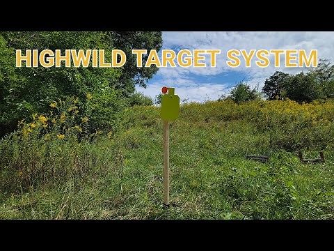 Highwild Target System With AR500 Hostage Target