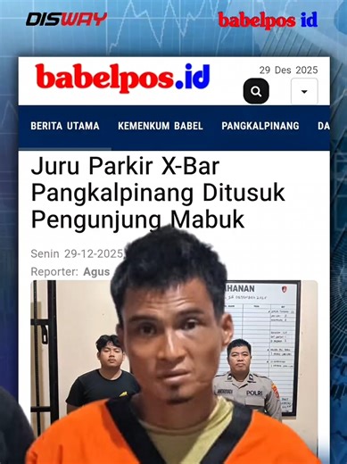 Penusukan Juru Parkir di X-Bar Pangkalpinang