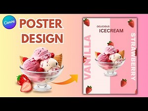 How to Make a Poster in Canva | Easy Poster Design Tutorial for Beginners 2025