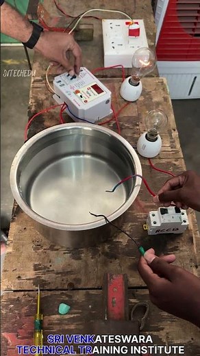 RCCB ELCB LIVE TEST | LAB VIDEO | #svtechedu STUDENTS | #electrical #housewiring #electrician #fyp