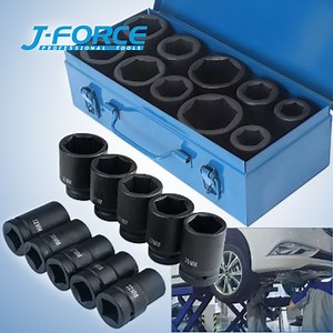 [Hot Item] 1'' 10PCS Deep Wall Air Impact Wrench Socket Set
