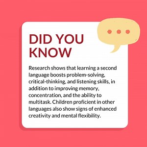 It’s never too early to begin learning a language: it’s fun, it promotes healthy development, and the many cognitive and social benefits will last a lifetime. Sign up for courses in a variety of languages including Spanish, French, Mandarin, Japanese, Sign Language, and more at https://bit.ly/436suNr! | Varsity Tutors