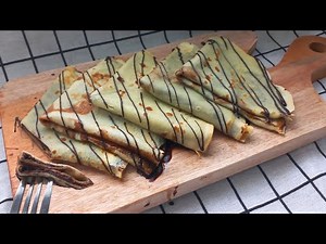 How To Make Amazing Crepes At Home *easy and fast*