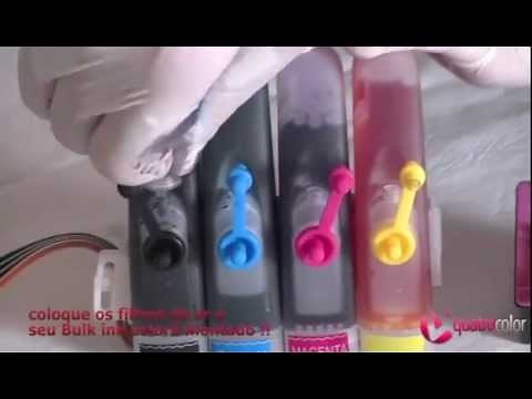 نظام الحبر لطابعات HP .. شرح مفصل HP 2050