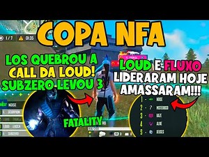 COPA NFA - NEXT AMASSOU OS 3 DA LOS GRANDES EM QUEBRA DE CALL - FLUXO E LOUD AMASSARAM COM 2 BOOYAHS