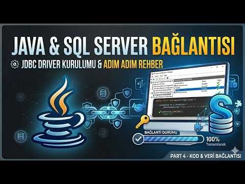 JDBC Driver Kurulumu ve SQL Server Bağlantısı | Adım Adım