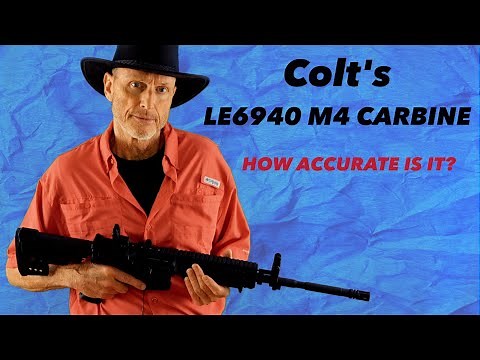 Precision Shooting With The Colt Le6940 M4 Carbine At 25 Yards!