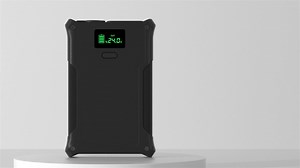 High Capacity 40000MAH Outdoor Camping DC Power Bank Solar Charging External Battery Backup Compatible CPAP Machine Battery Pack