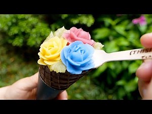 Amazing Artistic Bouquet Sweets Can Be Eaten in Kyoto, Japan! But it's a waste to eat!
