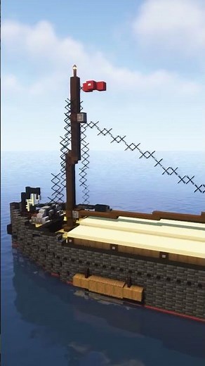 Minecraft SS Traffic - White Star's first tender #minecraft #ship #titanic