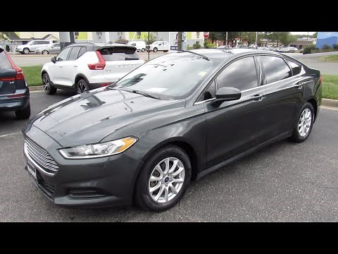 *SOLD* 2015 Ford Fusion S 2.5L Walkaround, Start up, Tour and Overview