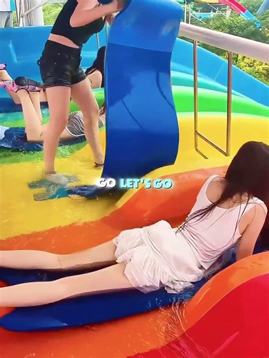When you are 100% ready to slide, but physics says NO... 😭🛑