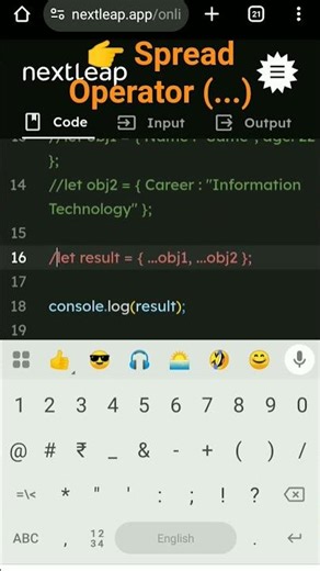 😎 Spread Operator In JavaScript 👍 Interview Task