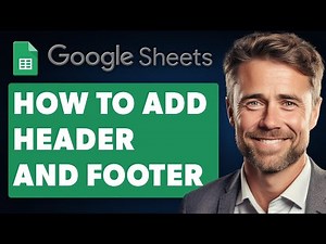 How to Add Header and Footer in Google Sheets (Full 2025 Guide)