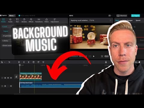 How to Add Background Music in CapCut PC