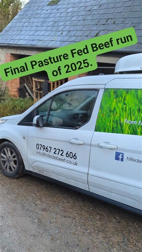 It's the final time for our 100% Pasture Fed Dexter beef leaving the farm in 2025. #LocalFood #WelshFarming ##FamilyFarm #PastureFedBeef | Hillside Beef and Lamb