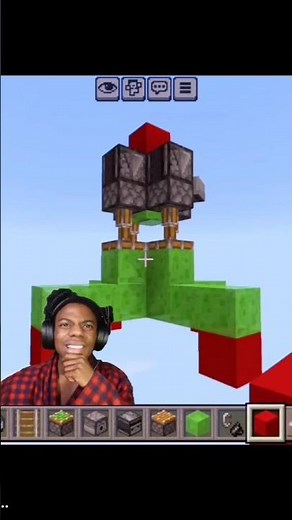 ☠️ how to make a rocket in Minecraft #minecraft🚀Super Rocketin Minecraft |#jmoxbuild #shortsfeed