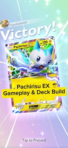 Pachirisu EX Gameplay y Construcción de Mazos en TCG