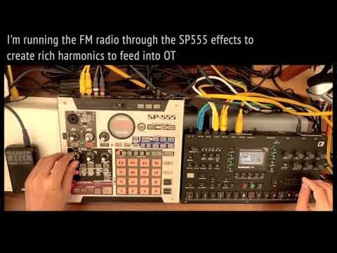 Elektron Octatrack Live Resampling FM Radio - This will blow your mind!