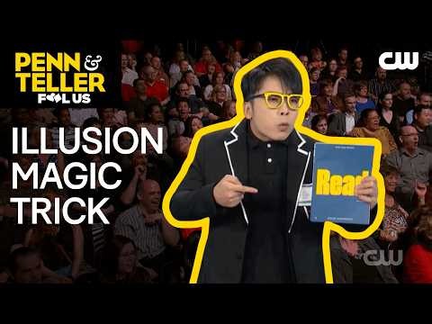Chinese Magician Performs Illusion Magic Tricks | Penn & Teller: Fool Us | The CW