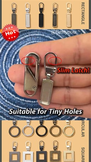  Fix Zippers in 3 Seconds! Universal Zipper Repair Kit - snap-on design instantly brings broken zippers back to life. ✨ Installs Without Tools  Fits #3-10 Zippers  Durable Alloy Construction  Works on Bags & Clothing Never discard favorite items again - 5-piece set handles all your repair needs!  LAST DAY - 50% OFF! ⚡ LIMITED STOCK!  Tap "Shop Now" to Fix Everything! #ZipperRepair #LifeHack #HomeEssentials | Bestyouu Store | Facebook