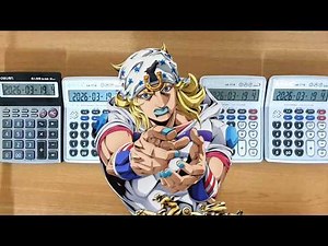 Dance with STEEL BALL RUN (Calculator Cover) 스틸 볼 런 계산기 커버