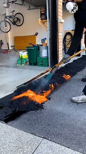 Paving an asphalt garage ramp Partner: lifetimedrivewaysinc IG: https://www.instagram.com/lifetime_driveways/ FB: https://www.facebook.com/lifetimedriveways/ TT: https://www.tiktok.com/@lifetimedrivewaysinc | Earth Wonders